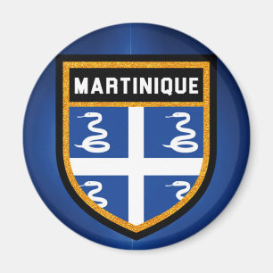 Imã Bandeira de Martinica