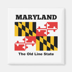 Imã bandeira de Maryland