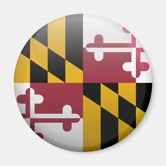Imã Bandeira de Maryland (Frente)