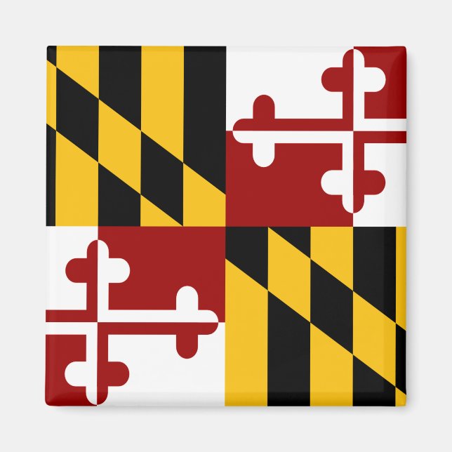 Imã bandeira de Maryland (Frente)