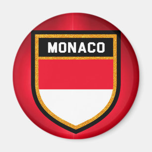 Imã Bandeira de Monaco