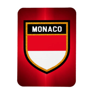 Ímã Bandeira de Monaco