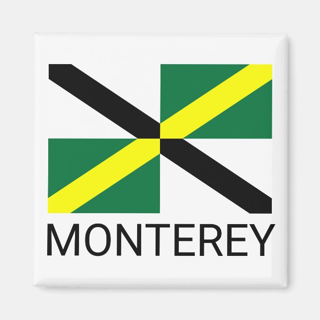 Imã Bandeira de Monterey, Califórnia (Frente)