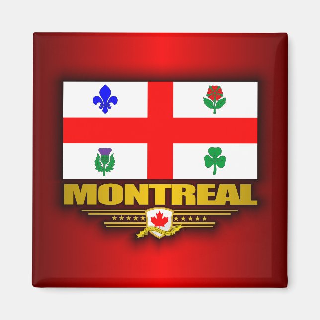 Imã Bandeira de Montreal (Frente)