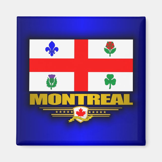 Imã Bandeira de Montreal (Frente)