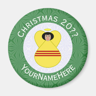 Imã Bandeira de Natal do Anjo Vietnamita do Sul Person