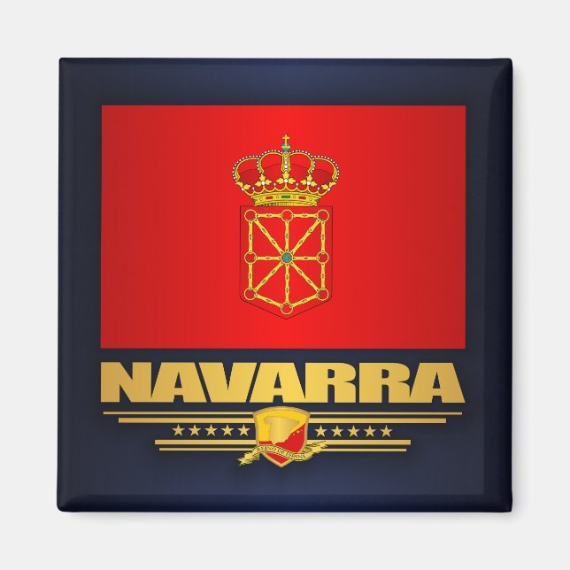 Imã Bandeira de Navarra (Navarra) (Frente)