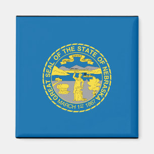 IMÃ BANDEIRA DE NEBRASKA