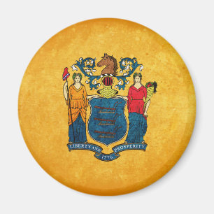 Imã Bandeira de New-jersey