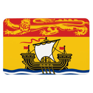 Ímã Bandeira de NOVO BRUNSWICK
