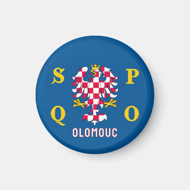 Imã Bandeira de Olomouc (Frente)