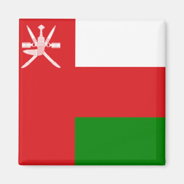 Imã Bandeira de Omã (Frente)