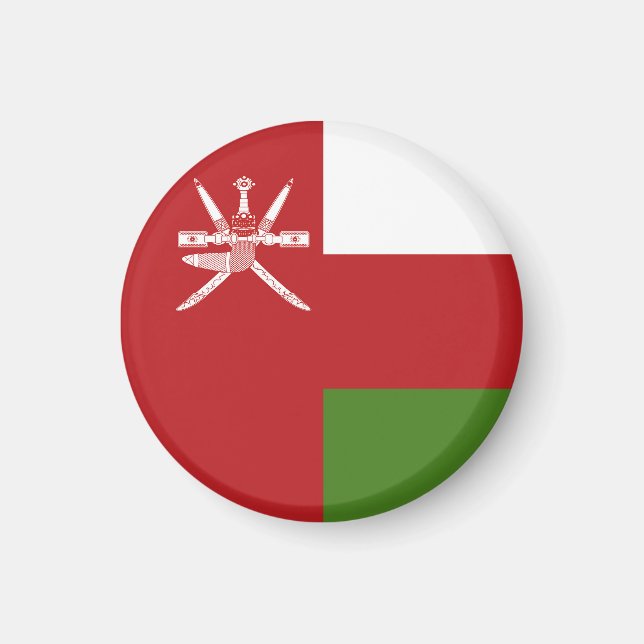 Imã bandeira de Omã (Frente)