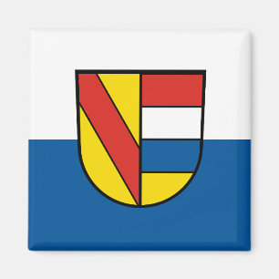 Imã bandeira de Pforzheim cidade da Alemanha símbolo e
