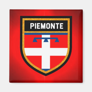 Imã Bandeira de Piemonte