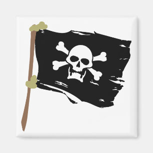 Imã Bandeira de pirata alegre de Roger