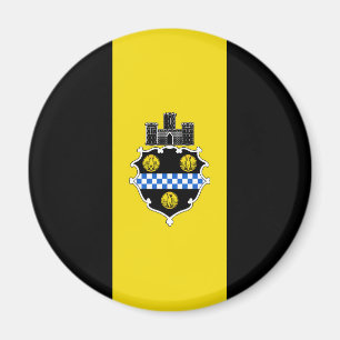 Imã Bandeira de Pittsburgh Pensilvânia
