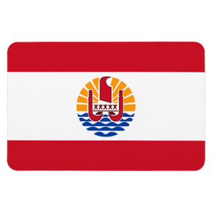 Ímã Bandeira de Polinésia francesa