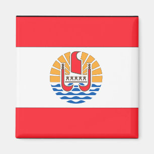 Imã Bandeira de Polinésia francesa