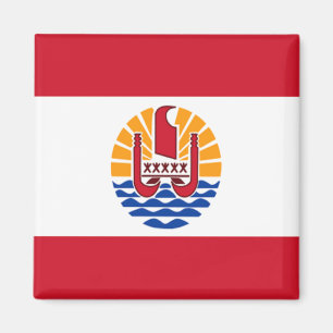 Imã Bandeira de Polinésia francesa