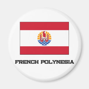 Imã Bandeira de Polinésia francesa