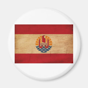 Imã Bandeira de Polinésia francesa