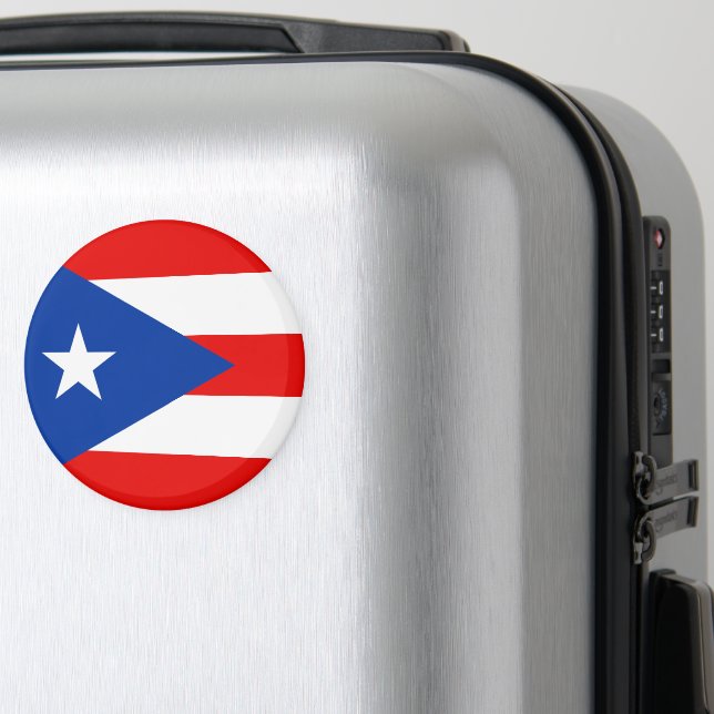 Imã bandeira de Porto Rico (In Situ (Luggage))