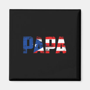 Imã Bandeira de Porto Rico Orgulho Dia dos Pais Porto-