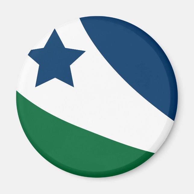 Imã Bandeira de Primavera Hill, Tennessee (Frente)