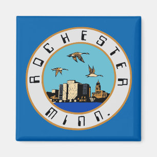 Imã Bandeira de Rochester, Minnesota