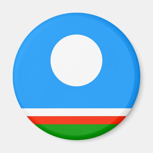 Imã Bandeira de Sakha (Frente)
