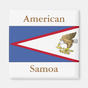 Imã Bandeira de Samoa Americanas