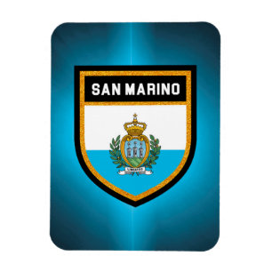 Ímã Bandeira de San Marino