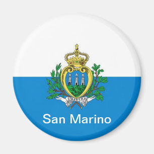 Imã bandeira de San Marino