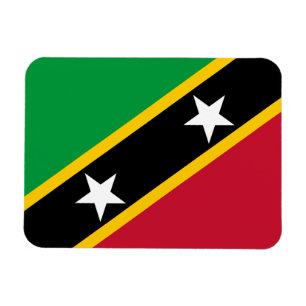Ímã Bandeira de São Cristóvão e Nevis