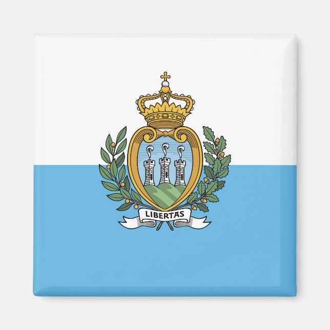 Imã Bandeira de São Marino (Frente)