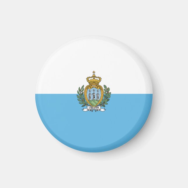Imã Bandeira de São Marino (Frente)
