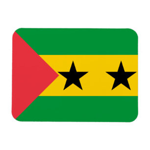 Ímã Bandeira de São Tomé e Príncipe