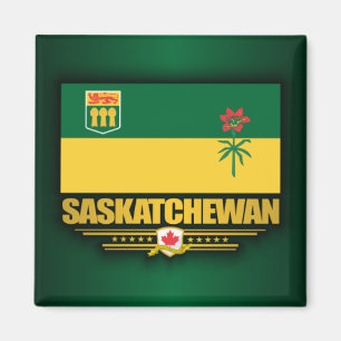 Imã Bandeira de Saskatchewan