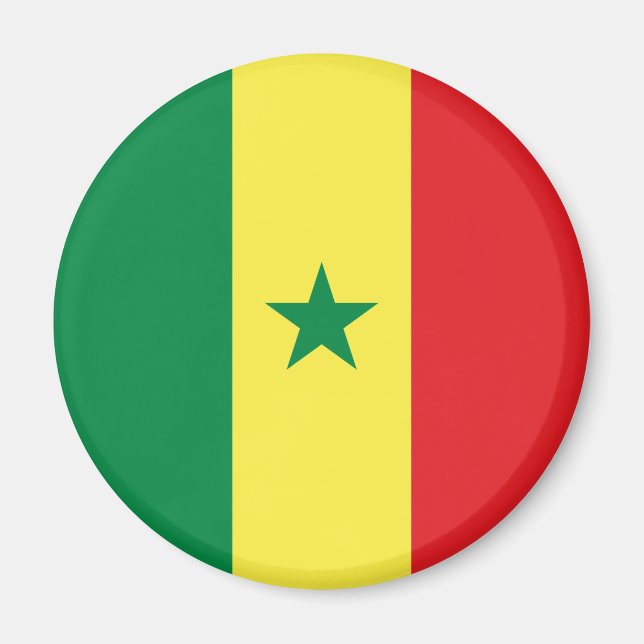 Imã Bandeira de Senegal (Frente)