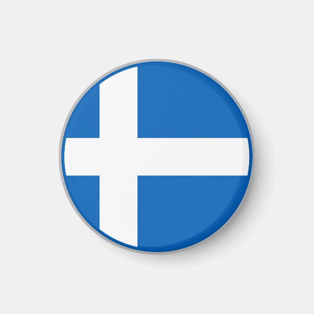 Imã Bandeira de Shetland (Frente)