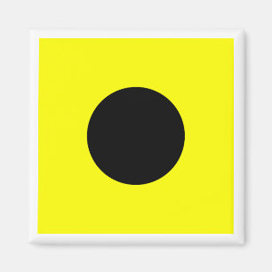 Imã Bandeira de Sinalização Marítima Internacional ÍND