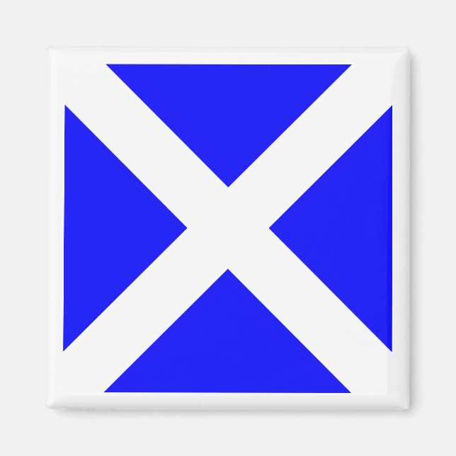 Imã Bandeira de Sinalização Marítima Internacional MIK (Frente)