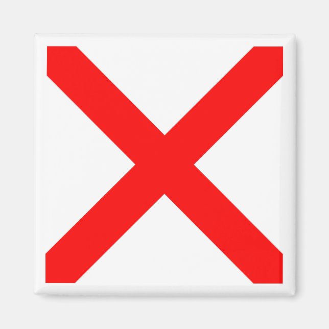 Imã Bandeira de Sinalização Marítima Internacional VIC (Frente)