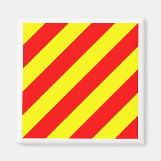 Imã Bandeira de Sinalização Marítima Internacional YAN