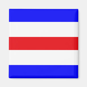 Imã Bandeira de Sinalização Marítima: Letra "C" Charli