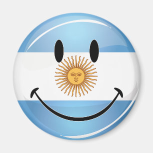 Imã Bandeira de sorriso de Argentina
