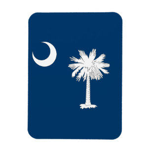 Ímã Bandeira de South Carolina