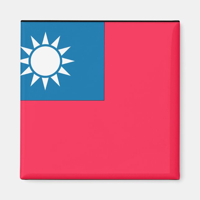 Imã Bandeira de Taiwan (Frente)