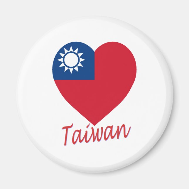 Imã Bandeira de Taiwan (República da China) (Frente)